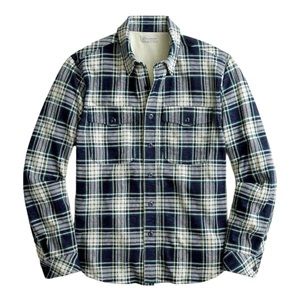 J.Crew Knit Goods Harbor work shirt